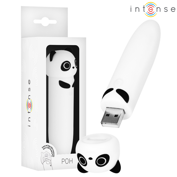INTENSE - Panda USB-ladattava kuulavibraattori
