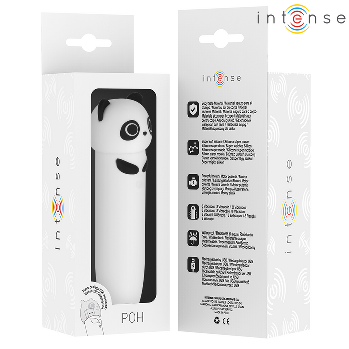 INTENSE - Panda USB-ladattava kuulavibraattori