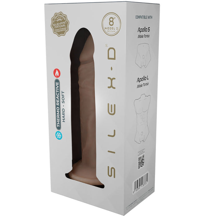 SILEXD - Realistinen Dildo, 20,6 cm