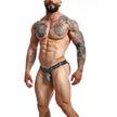 MOB - DNGEON SNAP JOCKSTRAP GRAY ONE SIZE