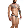 MOB - DNGEON SNAP JOCKSTRAP GRAY ONE SIZE