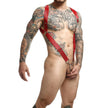 MOB - DNGEON RED STRAIGHT BACK HARNESS ONE SIZE