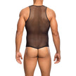 MOB - TRANSPARENT BLACK BODYSHEER SIZE S/M