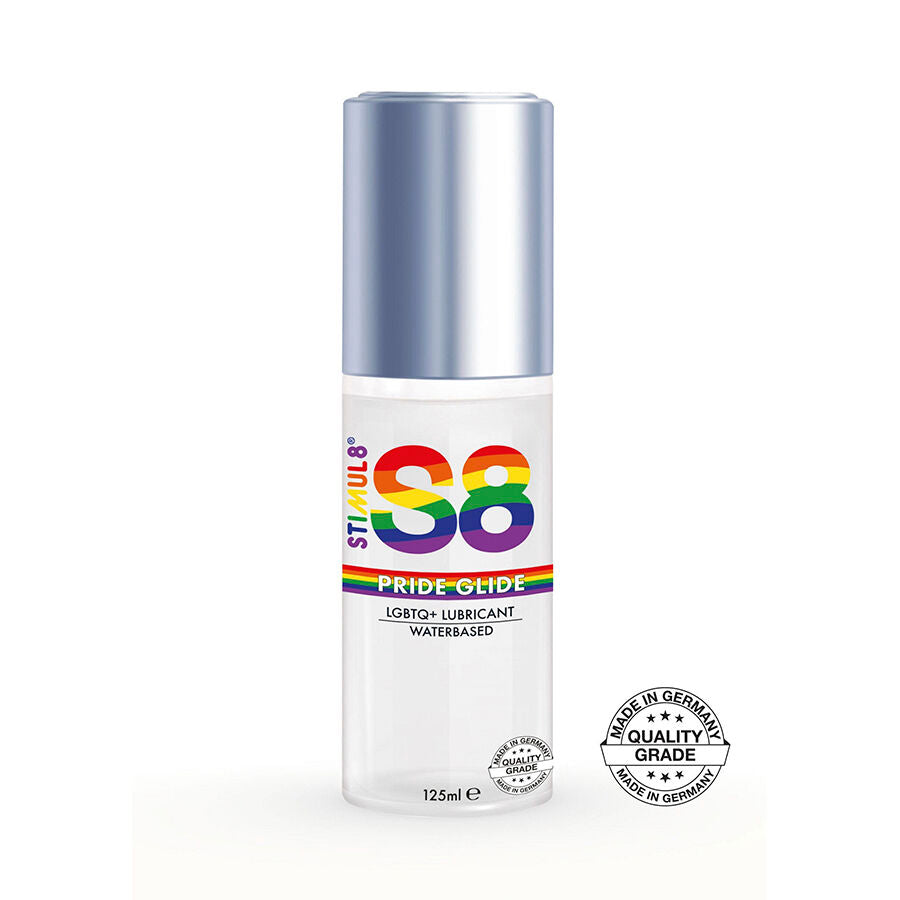 STIMUL8 - Pride Glide 125 ml – paksu vesipohjainen liukuvoide