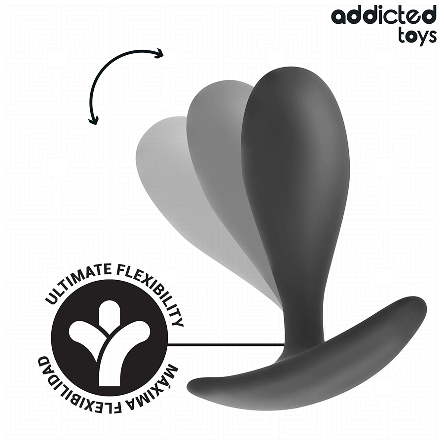 ADDICTED TOYS - 3-osainen silikoninen anaalitappisetti, malli 2