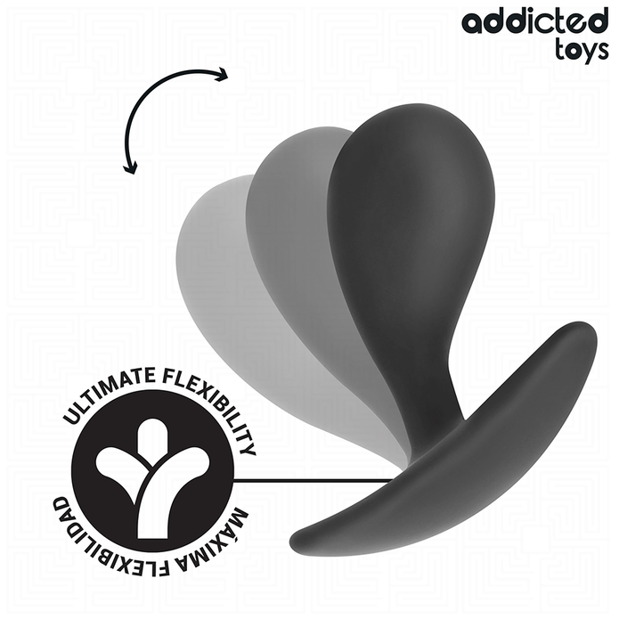 ADDICTED TOYS - 3-osainen silikoninen anaalitappisarja eri kokoja