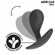ADDICTED TOYS - 3-osainen silikoninen anaalitappisarja eri kokoja