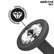 ADDICTED TOYS - Silikoniset anaalitapit 3 kpl – korukärjellä