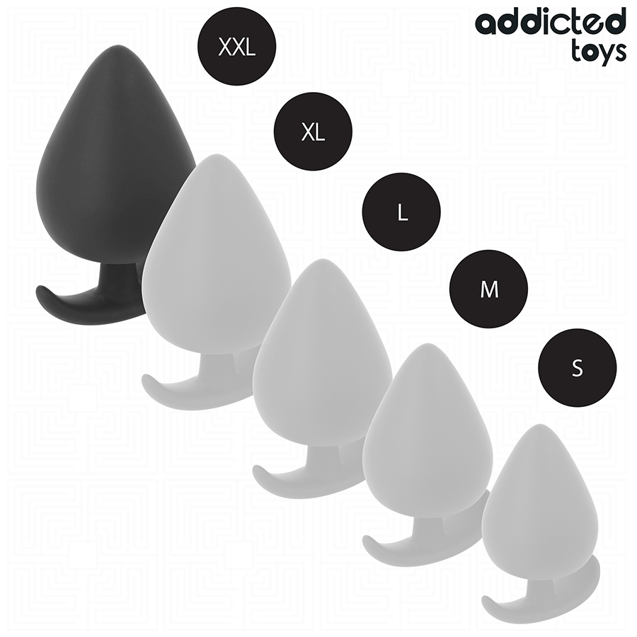 ADDICTED TOYS - Silikoninen anaalitappi XXL, 11 cm