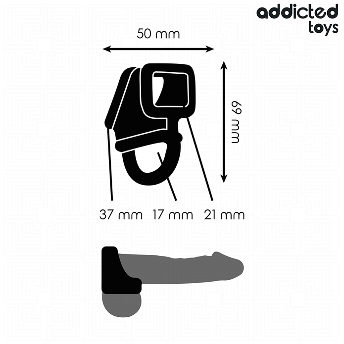 ADDICTED TOYS - Penishäkki renkaalla