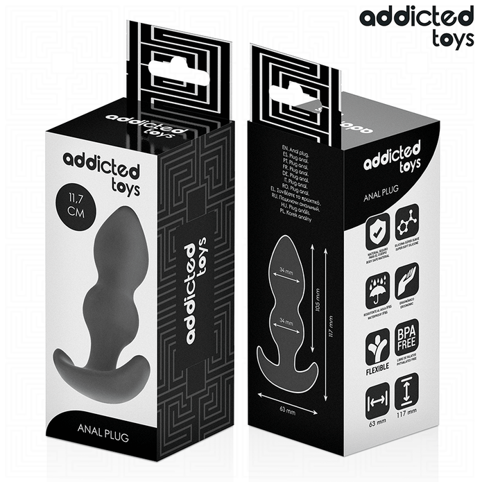 ADDICTED TOYS - ANAL PLUG SILICONE SIZE L 11.7 CM