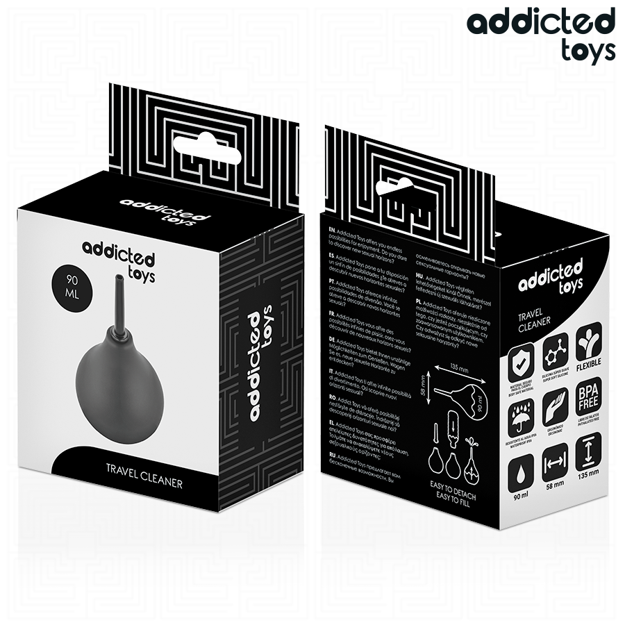 ADDICTED TOYS - Matkakokoinen anaaliensisuihku S 90 ml