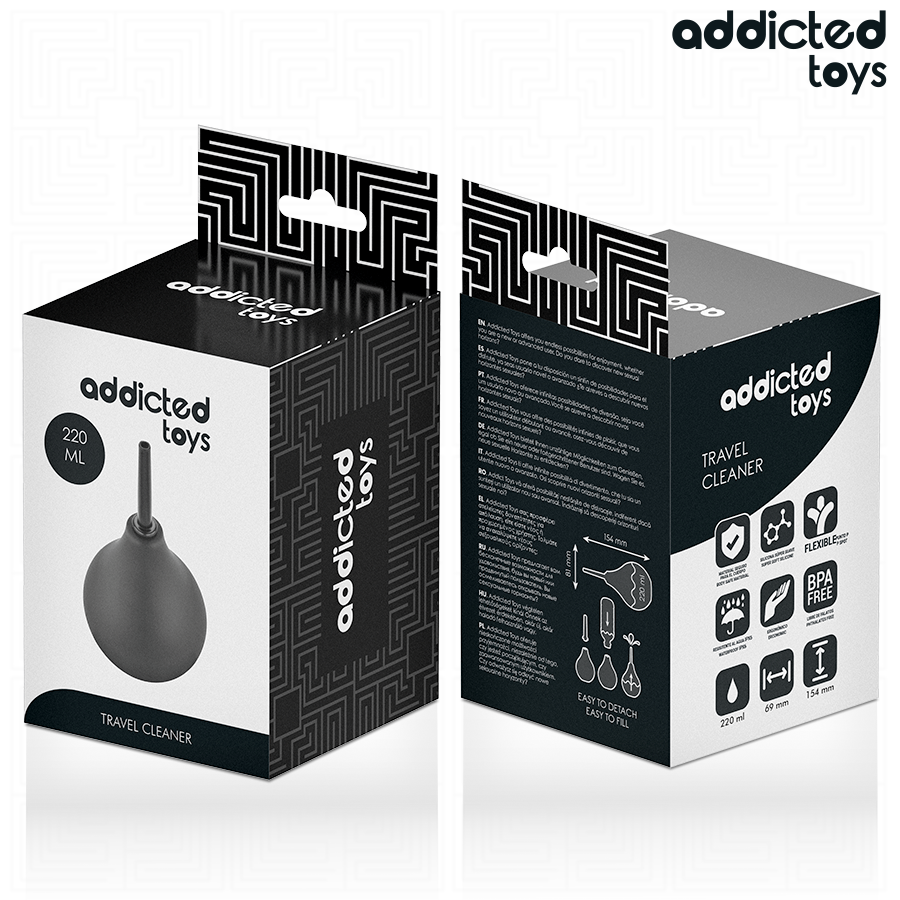 ADDICTED TOYS - Suuri matka-anaalipuhdistaja 220 ml