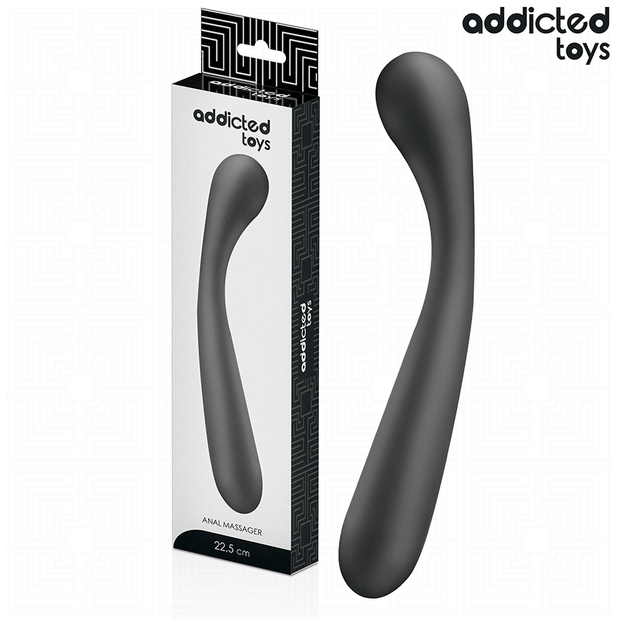 ADDICTED TOYS - DOUBLE ANAL MASSAGER SILICONE 22.5 CM