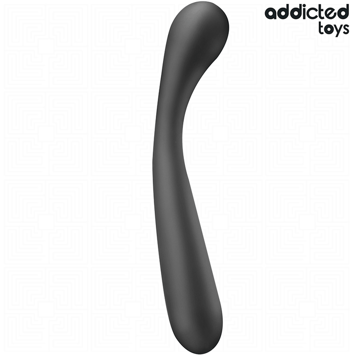 ADDICTED TOYS - 22,5 cm silikoninen tuplapaa anaalimassager