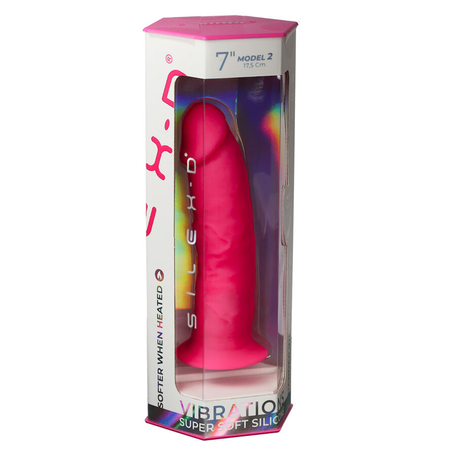SILEXD - MODEL 2- Realistinen dildo kaukosäätimellä, 17 cm 