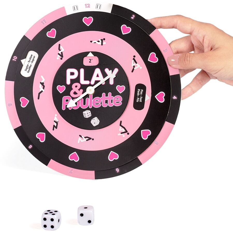 SECRETPLAY - Play & Roulette – noppapeli ja seksi-ruletti