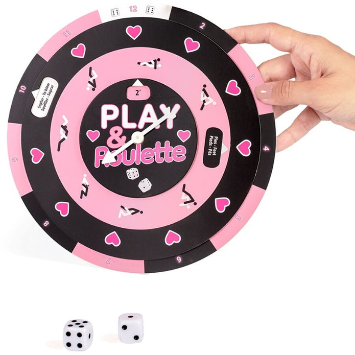 SECRETPLAY - Play & Roulette – noppapeli ja seksi-ruletti