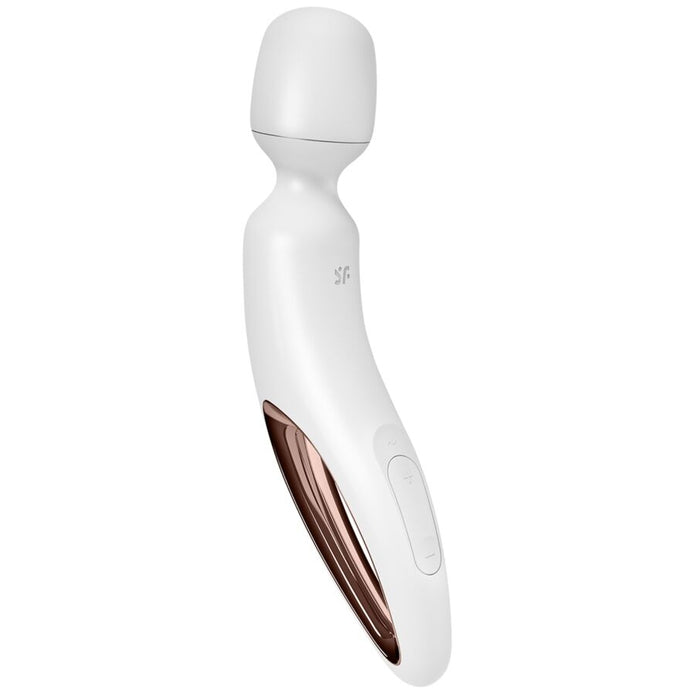 SATISFYER - WAND ERLAND VIBRATING MASSAGER WHITE