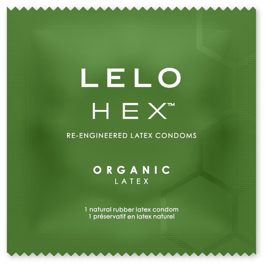 LELO - HEX ORGANIC CONDOM BOX 12 UNITS