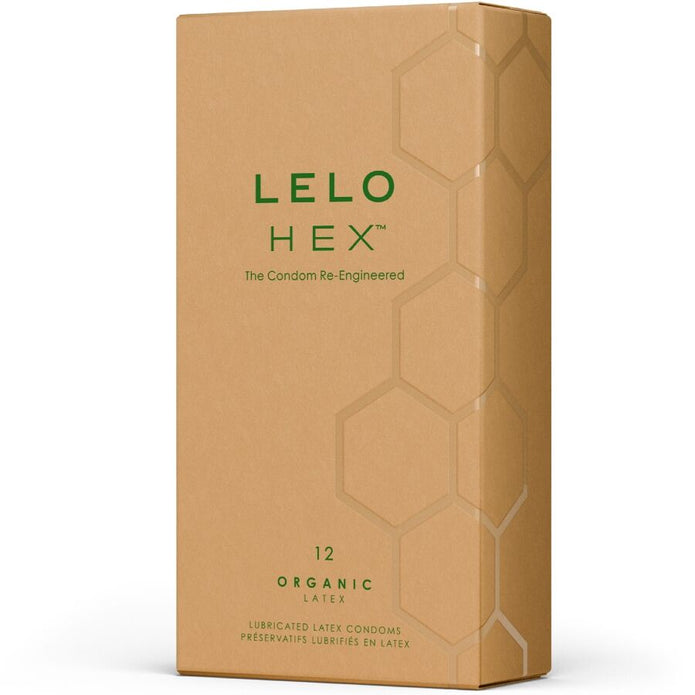 LELO - HEX ORGANIC CONDOM BOX 12 UNITS