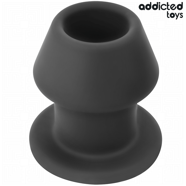 ADDICTED TOYS - EXTREME HOLLOW ANAL PLUG SILICONE SIZE S 7.5 CM