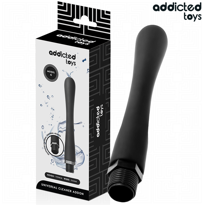 ADDICTED TOYS - Anaalihuuhde universal-adapterilla, malli 4