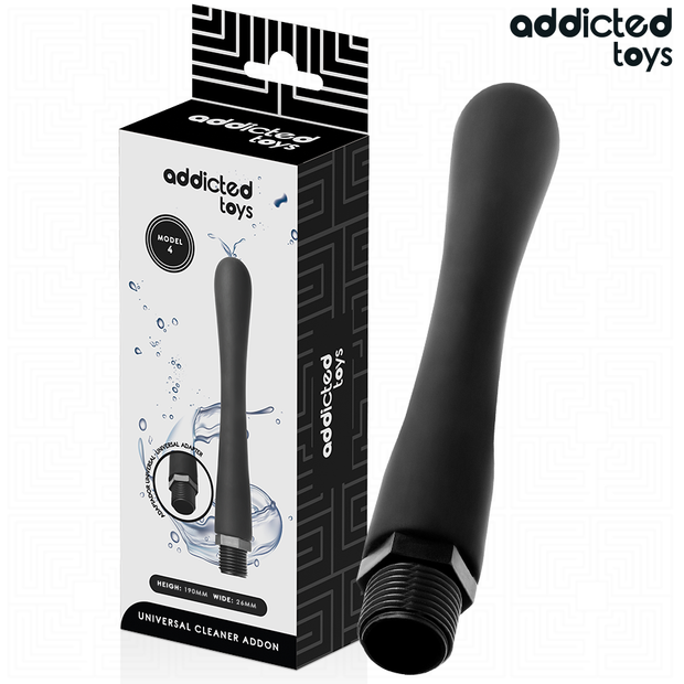 ADDICTED TOYS - ANAL CLEANER WITH UNIVERSAL ADAPTER MODEL 4
