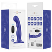 INTENSE - SHORTY VIBRATOR WITH SUCTION CUP BLUE REMOTE CONTROL
