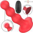 INTENSE - CODY VIBRATOR WITH SUCTION CUP RED REMOTE CONTROL