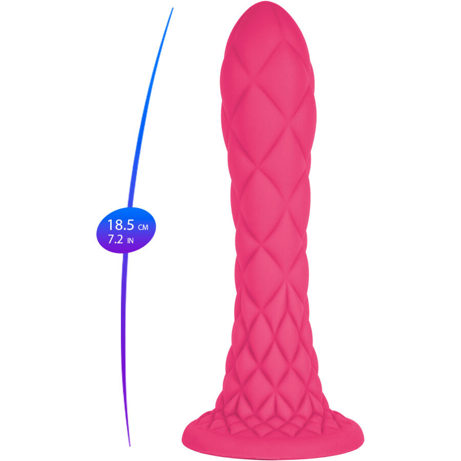SILEXD - Dreamy Fantasy-  lämpöreaktiivinen dildo, 18,5 cm