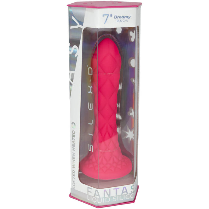 SILEXD - Dreamy Fantasy-  lämpöreaktiivinen dildo, 18,5 cm