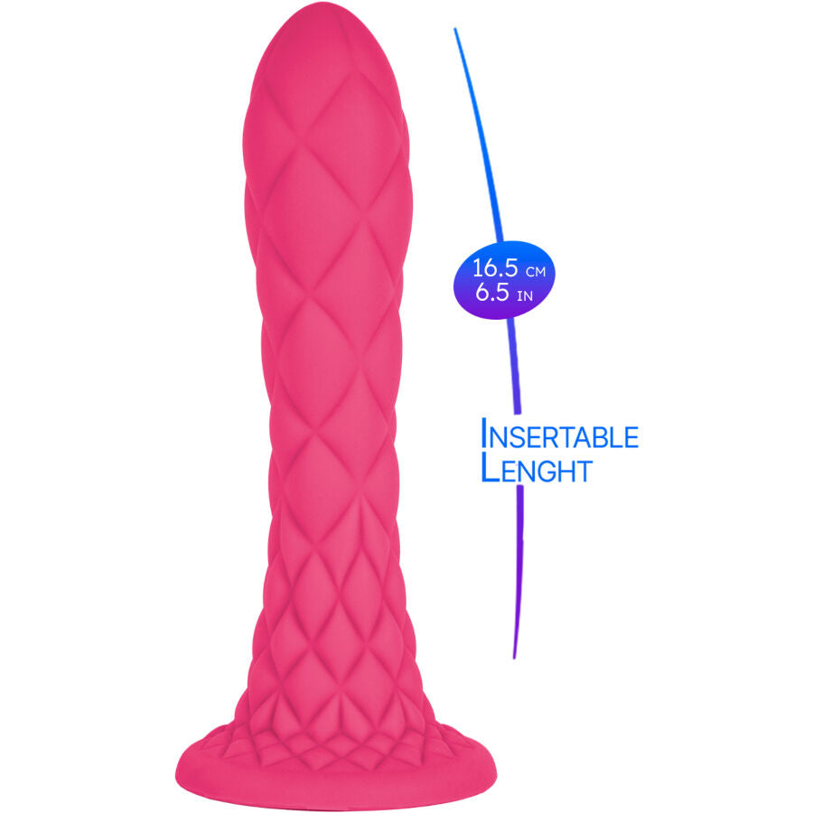 SILEXD - Dreamy Fantasy-  lämpöreaktiivinen dildo, 18,5 cm