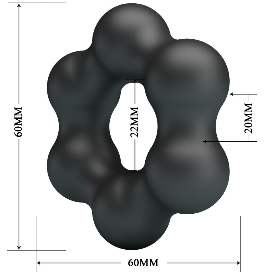 CRAZY BULL - Silikoninen penisrengas malli 10