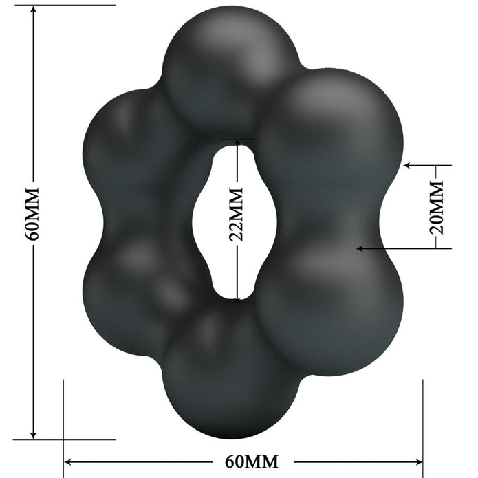 CRAZY BULL - Silikoninen penisrengas malli 10
