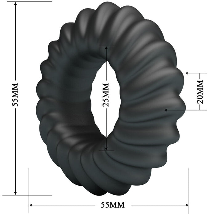 CRAZY BULL - Fitz silikoninen penisrengas malli 8