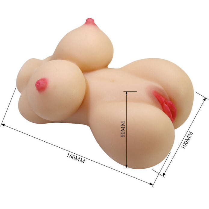 CRAZY BULL - HERTA MINI TORSO REALISTIC FEMALE VAGINA 497 G