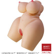 CRAZY BULL - GRACE- Masturbaattori torso  7.5 KG