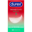 DUREX - Sensitivo Slim Fit ohuet kondomit 10 kpl
