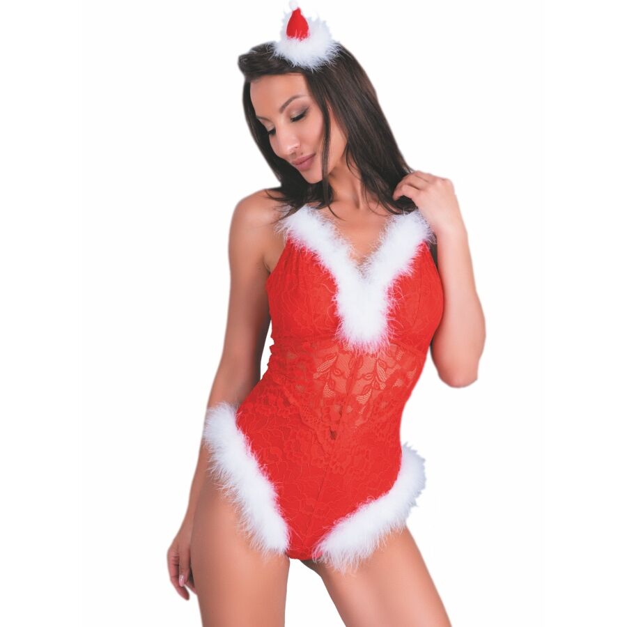 LIVCO CORSETTI FASHION – Naughty Santa LC 90706 joulubody, L/XL