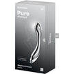 SATISFYER - PURE GRAVITY 2 STAINLESS STEEL DOUBLE-ENDED DILDO