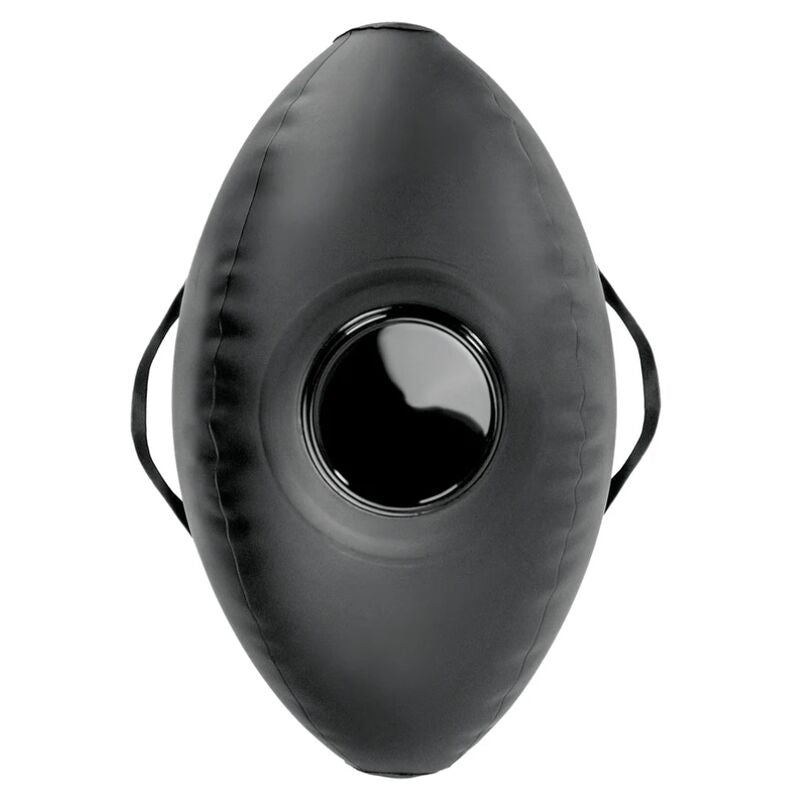 FETISH FANTASY SERIES – BODY DOCK Täytettävä Love Ball Dildolla Musta 41,9 cm