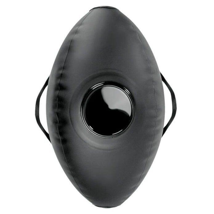 FETISH FANTASY SERIES – BODY DOCK Täytettävä Love Ball Dildolla Musta 41,9 cm