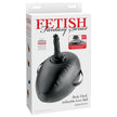FETISH FANTASY SERIES – BODY DOCK Täytettävä Love Ball Dildolla Musta 41,9 cm