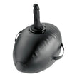 FETISH FANTASY SERIES – BODY DOCK Täytettävä Love Ball Dildolla Musta 41,9 cm