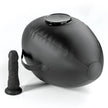 FETISH FANTASY SERIES – BODY DOCK Täytettävä Love Ball Dildolla Musta 41,9 cm