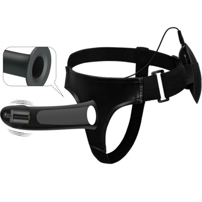 PRETTY LOVE - Vibro-hihna ontolla 17,3 cm dildolla