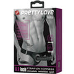 PRETTY LOVE - Vibro-hihna ontolla 17,3 cm dildolla