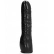 ALL BLACK - Realistinen musta dildo 20 cm