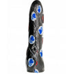ALL BLACK - Realistinen musta dildo 20 cm
